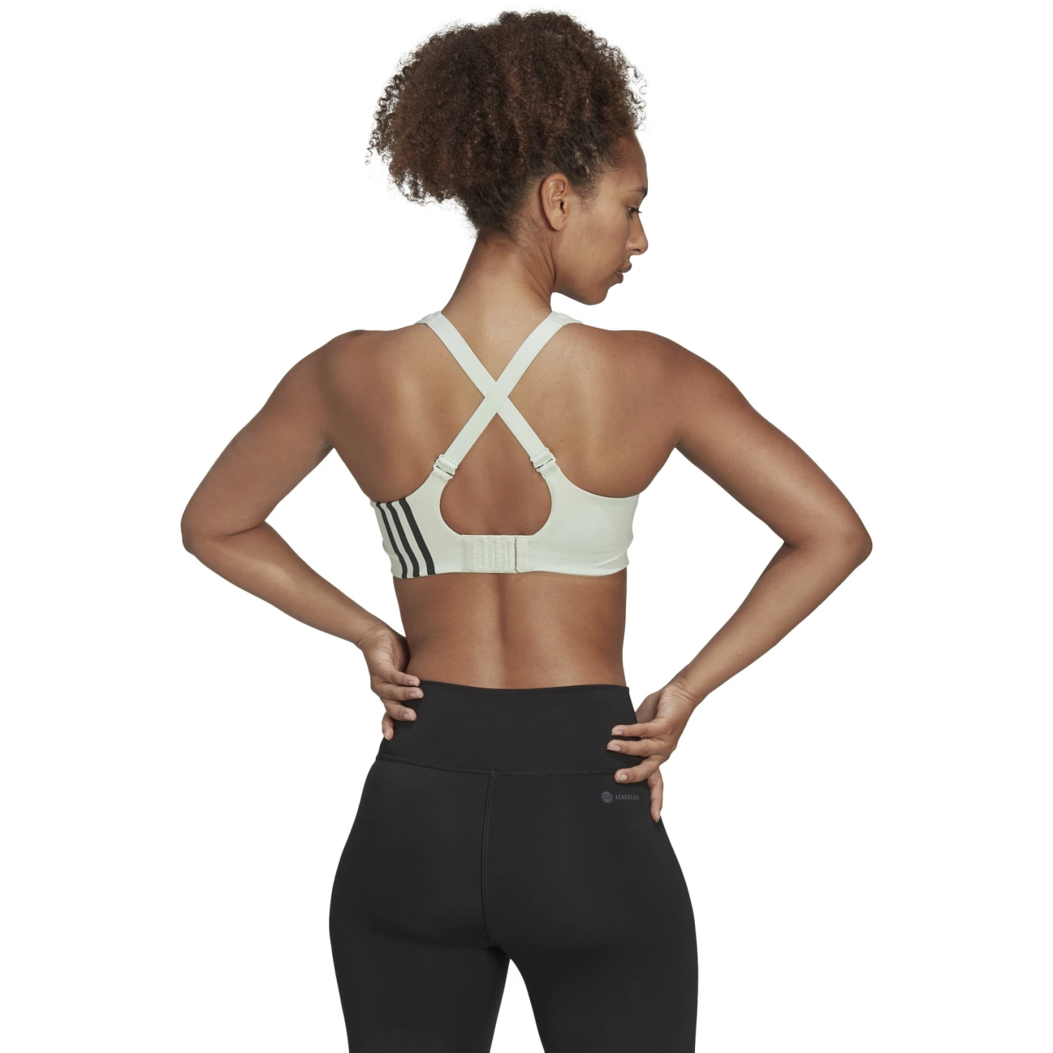 Adidas TLRD Impact Sport-BH Met Sterke Ondersteuning Dames - Cup Size DD - Linen Green/black HL8676 9 Adidas TLRD Impact Sport-BH Met Sterke Ondersteuning Dames - Cup Size DD - Linen Green/black HL8676 - Afbeelding 7