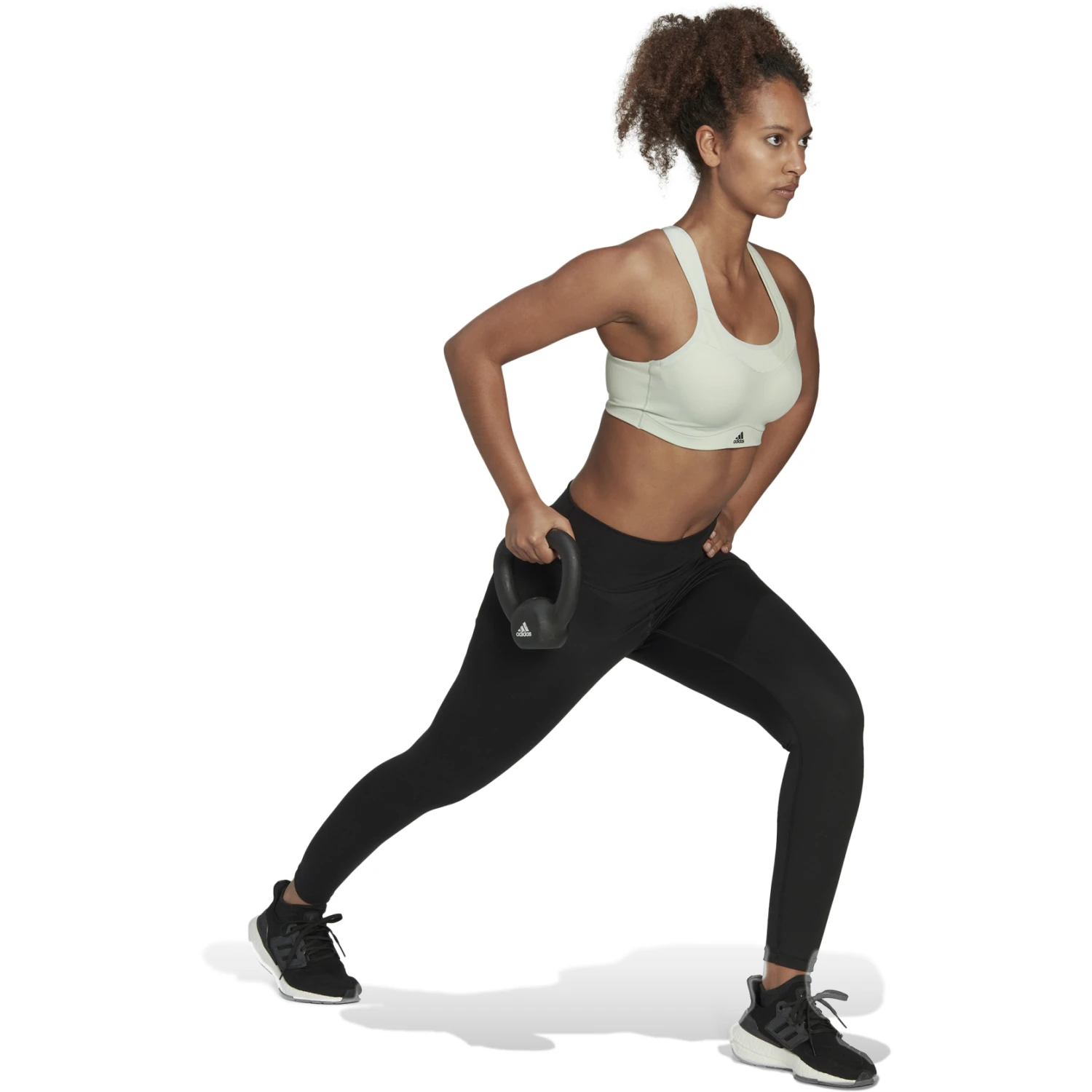 Adidas TLRD Impact Sport-BH Met Sterke Ondersteuning Dames - Cup Size DD - Linen Green/black HL8676 10 Adidas TLRD Impact Sport-BH Met Sterke Ondersteuning Dames - Cup Size DD - Linen Green/black HL8676 - Afbeelding 8