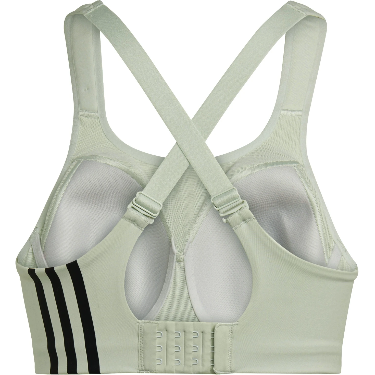 Adidas TLRD Impact Sport-BH Met Sterke Ondersteuning Dames - Cup Size DD - Linen Green/black HL8676 4 Adidas TLRD Impact Sport-BH Met Sterke Ondersteuning Dames - Cup Size DD - Linen Green/black HL8676 - Afbeelding 2