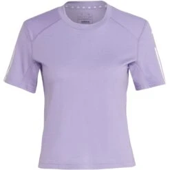 Adidas Train Essentials 3-Stripes Crop T-Shirt Dames - Violet Fuse/white HR7845 13 Adidas Train Essentials 3-Stripes Crop T-Shirt Dames - Violet Fuse/white HR7845 -Fitness-Mode Winkel adidas womens train essentials 3 stripes crop t shirt violet fuse white hr7845 2 1361048