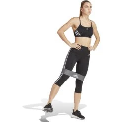Adidas Train Essentials 3-Stripes High-Waisted Leggings 3/4 Dames - Zwart HT5437 13 Adidas Train Essentials 3-Stripes High-Waisted Leggings 3/4 Dames - Zwart HT5437 -Fitness-Mode Winkel adidas womens train essentials 3 stripes high waisted 3 4 leggings black ht5437 3 1370759