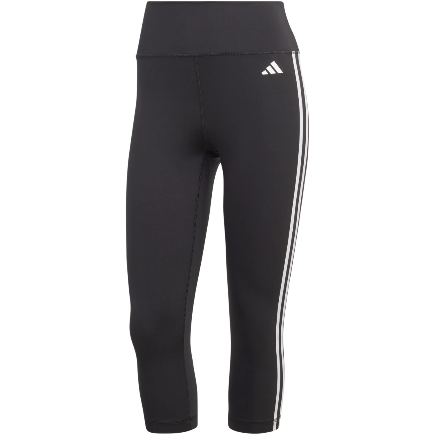 Adidas Train Essentials 3-Stripes High-Waisted Leggings 3/4 Dames - Zwart HT5437 3 Adidas Train Essentials 3-Stripes High-Waisted Leggings 3/4 Dames - Zwart HT5437