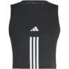 Adidas Train Essentials Cotton Crop Tanktop Dames - Zwart/wit HR7847 2 Adidas Train Essentials Cotton Crop Tanktop Dames - Zwart/wit HR7847 -Fitness-Mode Winkel adidas womens train essentials cotton crop tank black white hr7847 1 1369025