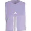 Adidas Train Essentials Cotton Crop Tanktop Dames - Violet Fuse/white HR7849 -Fitness-Mode Winkel adidas womens train essentials cotton crop tank violet fuse white hr7849 4 1369016