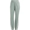 Adidas TRAINICONS 3-Stripes Woven Broek Dames - Silk Green/white HS2367 -Fitness-Mode Winkel adidas womens trainicons 3 stripes woven pants silk green white hs2367 4 1368538