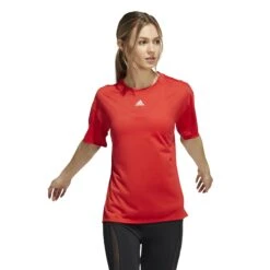 Adidas Training AEROREADY T-Shirt Dames - Vivid Red H48951