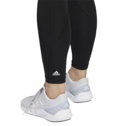 Adidas Optime Training 7/8 Tights Dames - Black H64225 -Fitness-Mode Winkel adidas womens vf solid 7 8 tights black h64225 2 1095486