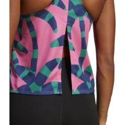 Adidas X FARM Rio Tank Top Dames - Bright Green/pul Mag HS1203 -Fitness-Mode Winkel adidas womens x farm rio tank top bright green pul mag hs1203 5 1354919