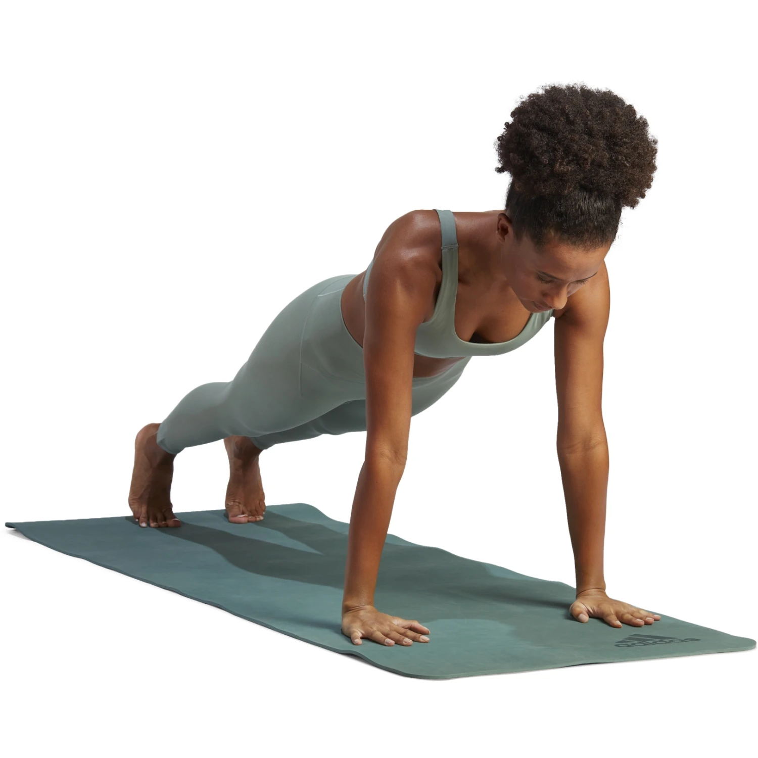 Adidas Yoga Luxe Studio Legging 7/8 Dames - Silk Green HR5414 8 Adidas Yoga Luxe Studio Legging 7/8 Dames - Silk Green HR5414 - Afbeelding 6