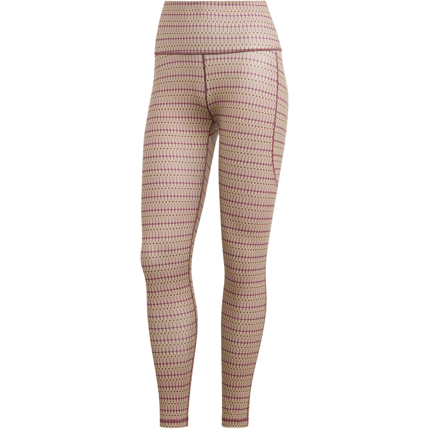 Adidas Yoga Studio Seasonal Legging Dames - Shadow Red HY2803 8 Adidas Yoga Studio Seasonal Legging Dames - Shadow Red HY2803 - Afbeelding 6