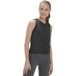 Athlecia Diamy Cross Tanktop Dames - Zwart