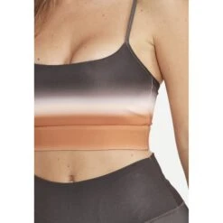 Athlecia Doshia Ombre Mist Sport-BH Dames - Mole -Fitness-Mode Winkel athlecia doshia w ombre mist bra womens mole 6 1158691