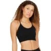 Athlecia Foan Seamless Sport-BH Dames - Zwart -Fitness-Mode Winkel athlecia foan w seamless bra black 20 1439228