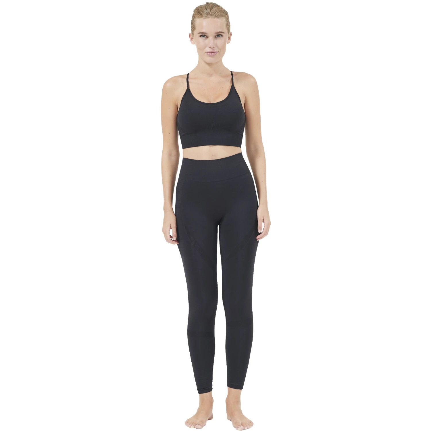 Athlecia Foan Seamless Sport-BH Dames - Zwart 7 Athlecia Foan Seamless Sport-BH Dames - Zwart - Afbeelding 5