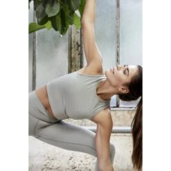 Athlecia Franz Tight Dames - Parakeet -Fitness-Mode Winkel athlecia franz w tights womens iron 1 1265729