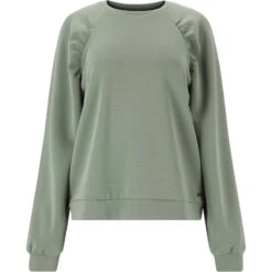 Athlecia Jillnana Sweatshirt Dames - Shadow -Fitness-Mode Winkel athlecia jillnana womens sweatshirt shadow 1 1403406