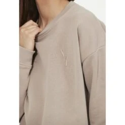 Athlecia Lia Oversized Sweatshirt Dames - Atmosphere -Fitness-Mode Winkel athlecia lia w oversized sweat womens pullover atmosphere 5 1266054