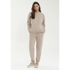 Athlecia Lia Oversized Sweatshirt Dames - Atmosphere -Fitness-Mode Winkel athlecia lia w oversized sweat womens pullover atmosphere 7 1266056