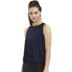 Athlecia Seaweed Tanktop Dames - Dark Sapphire