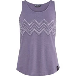 Fitness-Mode Winkel -Fitness-Mode Winkel chillaz kauai zigzag ornament tank top women purple melange 2 1211890