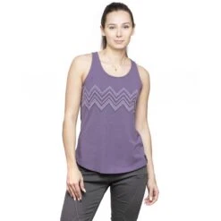 Chillaz Kauai Zigzag Ornament Tanktop Dame - Purple Melange