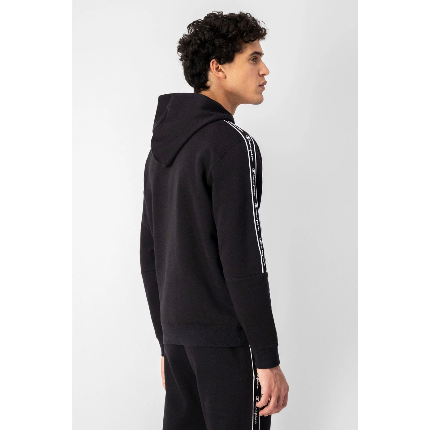 Champion Legacy Hooded Sweatshirt 217829 - Black Beauty 5 Champion Legacy Hooded Sweatshirt 217829 - Black Beauty - Afbeelding 3