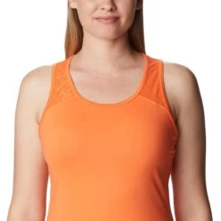 Columbia Peak To Point II Tanktop Dames - Sunset Orange -Fitness-Mode Winkel columbia peak to point ii tank top women sunset orange 5 1341101