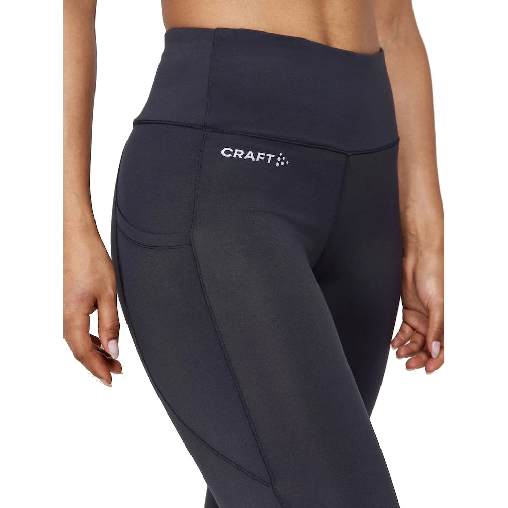 CRAFT Capri Broek 2 Dames - ADV Essence - Zwart 5 CRAFT Capri Broek 2 Dames - ADV Essence - Zwart - Afbeelding 3