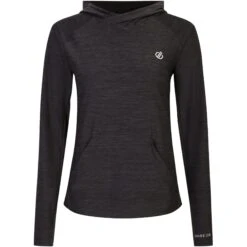 Dare 2b Sprint City Dames Hoodie - 800 Zwart -Fitness-Mode Winkel dare 2b sprint city women hoodie 800 black 7 1532418