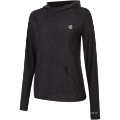 Dare 2b Sprint City Dames Hoodie - 800 Zwart -Fitness-Mode Winkel dare 2b sprint city women hoodie 800 black 8 1532419