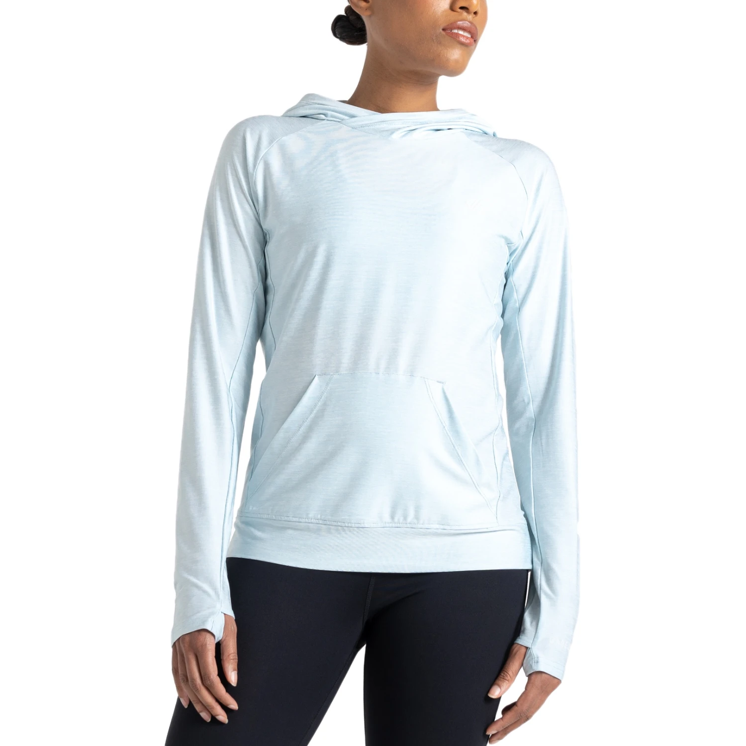 Dare 2b Sprint City Dames Hoodie - KDZ Quiet Blue Marl 3 Dare 2b Sprint City Dames Hoodie - KDZ Quiet Blue Marl