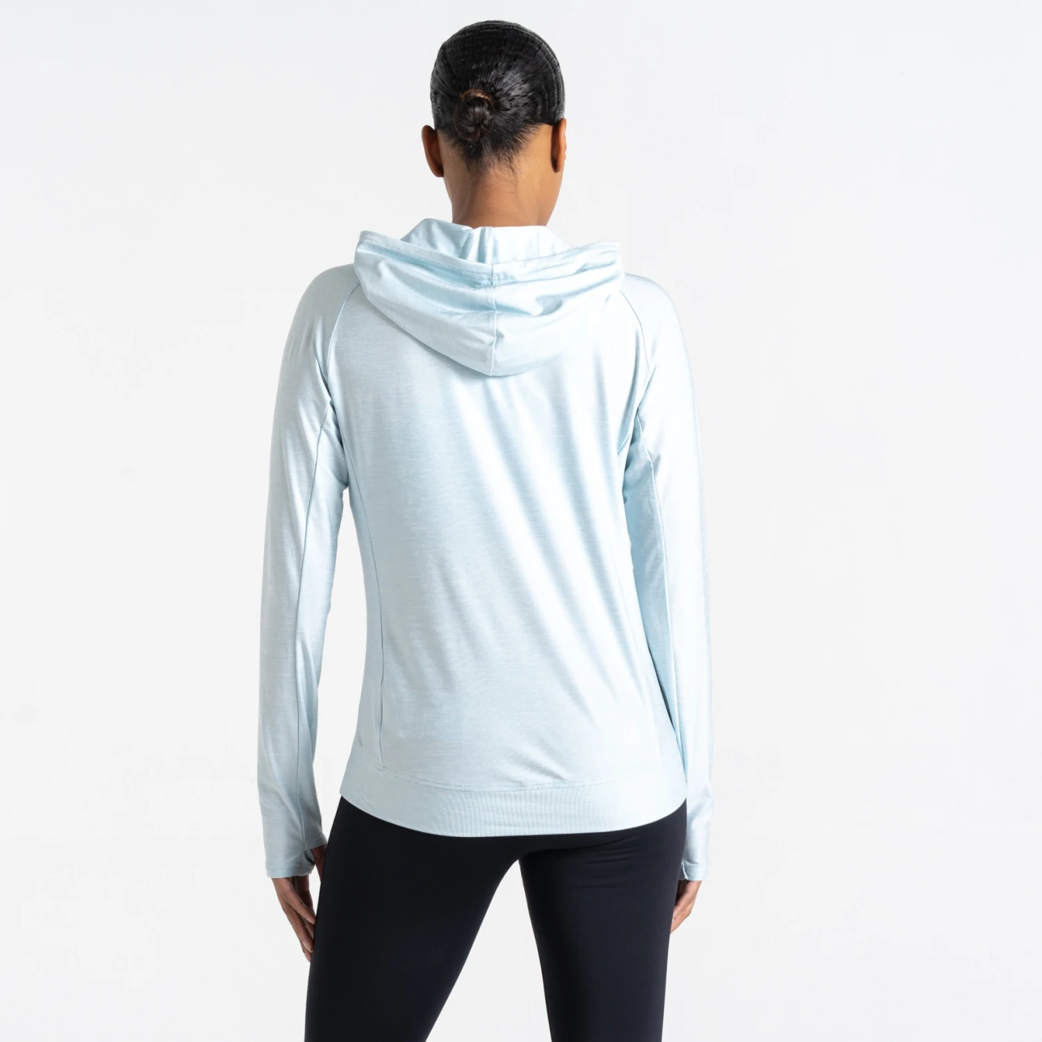 Dare 2b Sprint City Dames Hoodie - KDZ Quiet Blue Marl 6 Dare 2b Sprint City Dames Hoodie - KDZ Quiet Blue Marl - Afbeelding 4