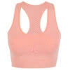 Dare 2b Women's Don't Sweat It Sports Bra - ZUL Apricot Blush Marl -Fitness-Mode Winkel dare 2b women dont sweat it sports bra zul apricot blush 1518825