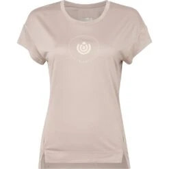 ENERGETICS Odette Shirt Dames - Brown Light 11 ENERGETICS Odette Shirt Dames - Brown Light -Fitness-Mode Winkel energetics odette womens shortsleeve shirt brown light 1 1475730