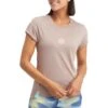 ENERGETICS Odette Shirt Dames - Brown Light 2 ENERGETICS Odette Shirt Dames - Brown Light -Fitness-Mode Winkel energetics odette womens shortsleeve shirt brown light 4 1475727