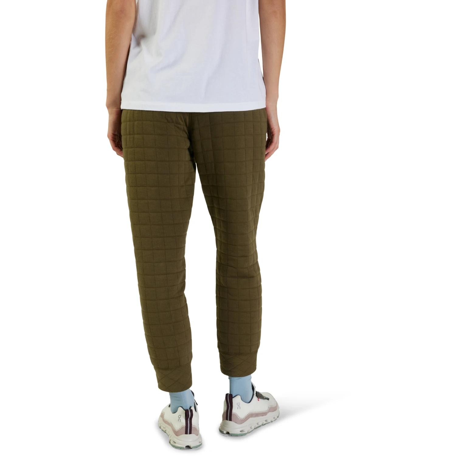 Fox Racing FOX Quilted Fleece Joggingbroek Dames - Olive Green 4 Fox Racing FOX Quilted Fleece Joggingbroek Dames - Olive Green - Afbeelding 2
