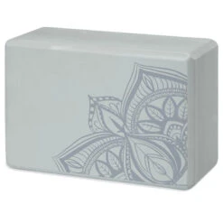 Gaiam Printed Yoga Block - Battleship Point