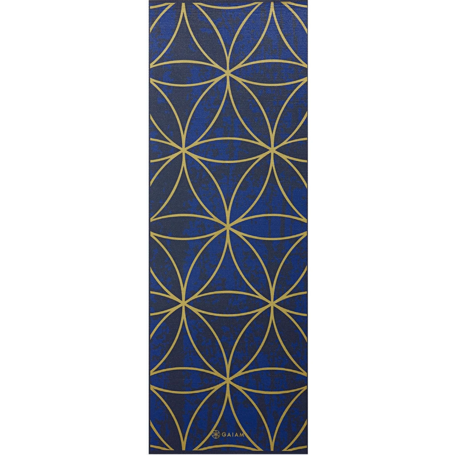 Gaiam Reversible Yoga Mat (6mm) - Metallic Sun & Moon 10 Gaiam Reversible Yoga Mat (6mm) - Metallic Sun & Moon - Afbeelding 8
