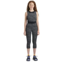 Icebreaker ZoneKnit™ Cropped Topo Lines BH-Shirt Dames - Zwart/Snow/AOP 8 Icebreaker ZoneKnit™ Cropped Topo Lines BH-Shirt Dames - Zwart/Snow/AOP -Fitness-Mode Winkel icebreaker womens zoneknit topo lines cropped bra tank black snow aop model 3 1499289