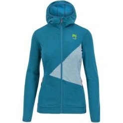 Karpos Nuvolau Women's Fleece Jacket - Corsair/adriatic Blue