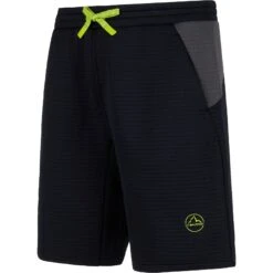 La Sportiva Technique Shorts - Black/Lime Punch