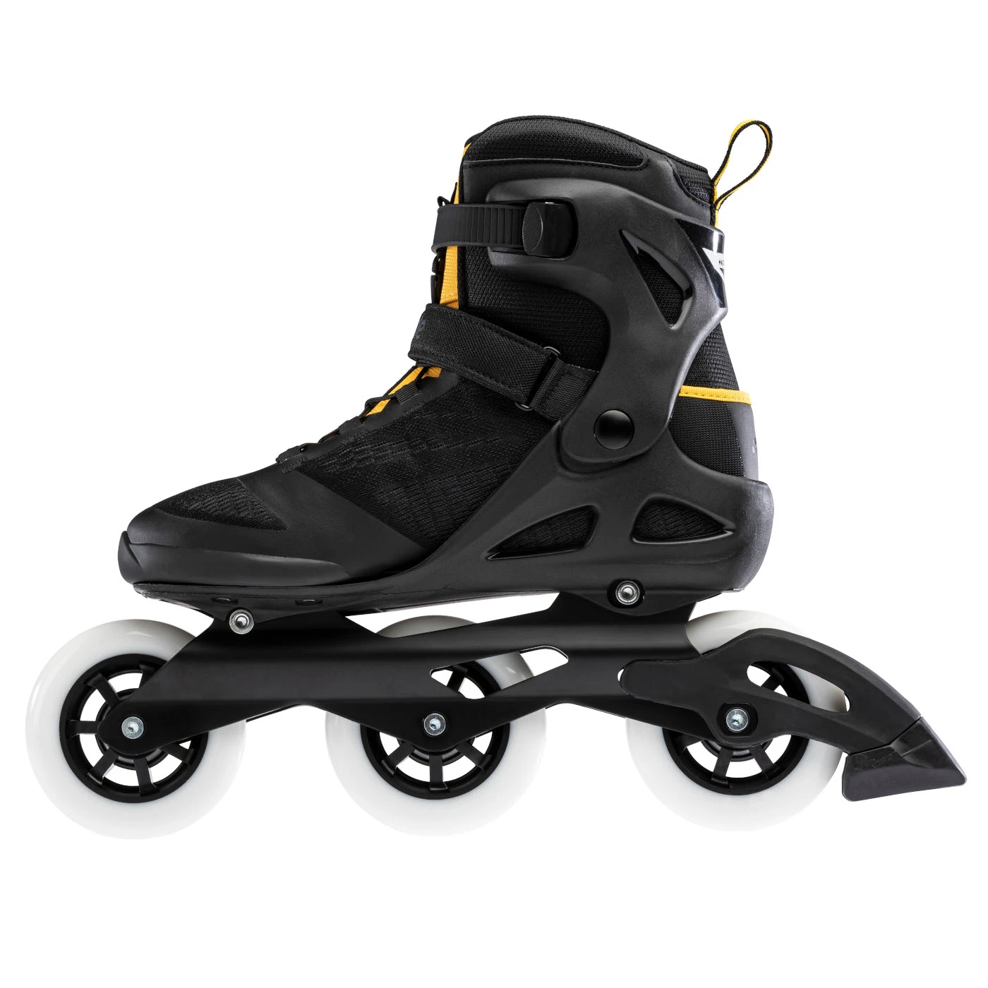 Rollerblade Macroblade 100 3WD - Men Fitness Inline Skates - Black/saffron Yellow 8 Rollerblade Macroblade 100 3WD - Men Fitness Inline Skates - Black/saffron Yellow - Afbeelding 6