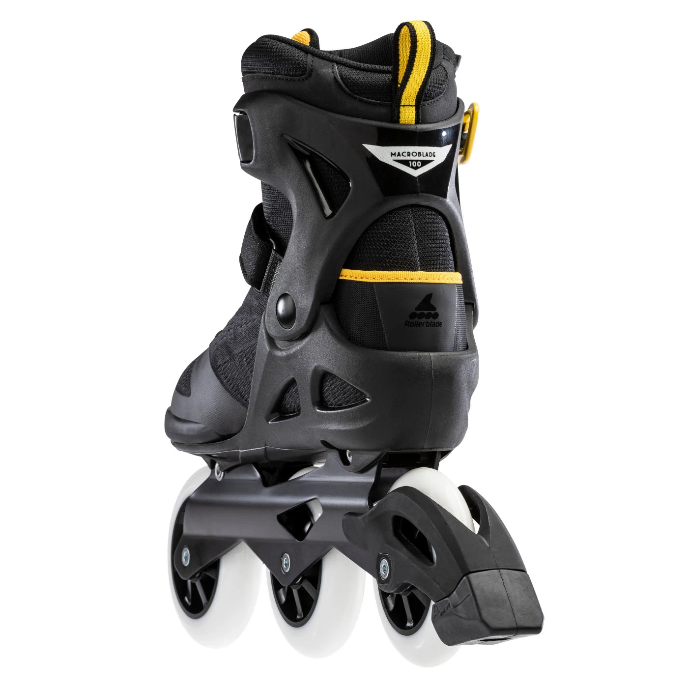Rollerblade Macroblade 100 3WD - Men Fitness Inline Skates - Black/saffron Yellow 7 Rollerblade Macroblade 100 3WD - Men Fitness Inline Skates - Black/saffron Yellow - Afbeelding 5