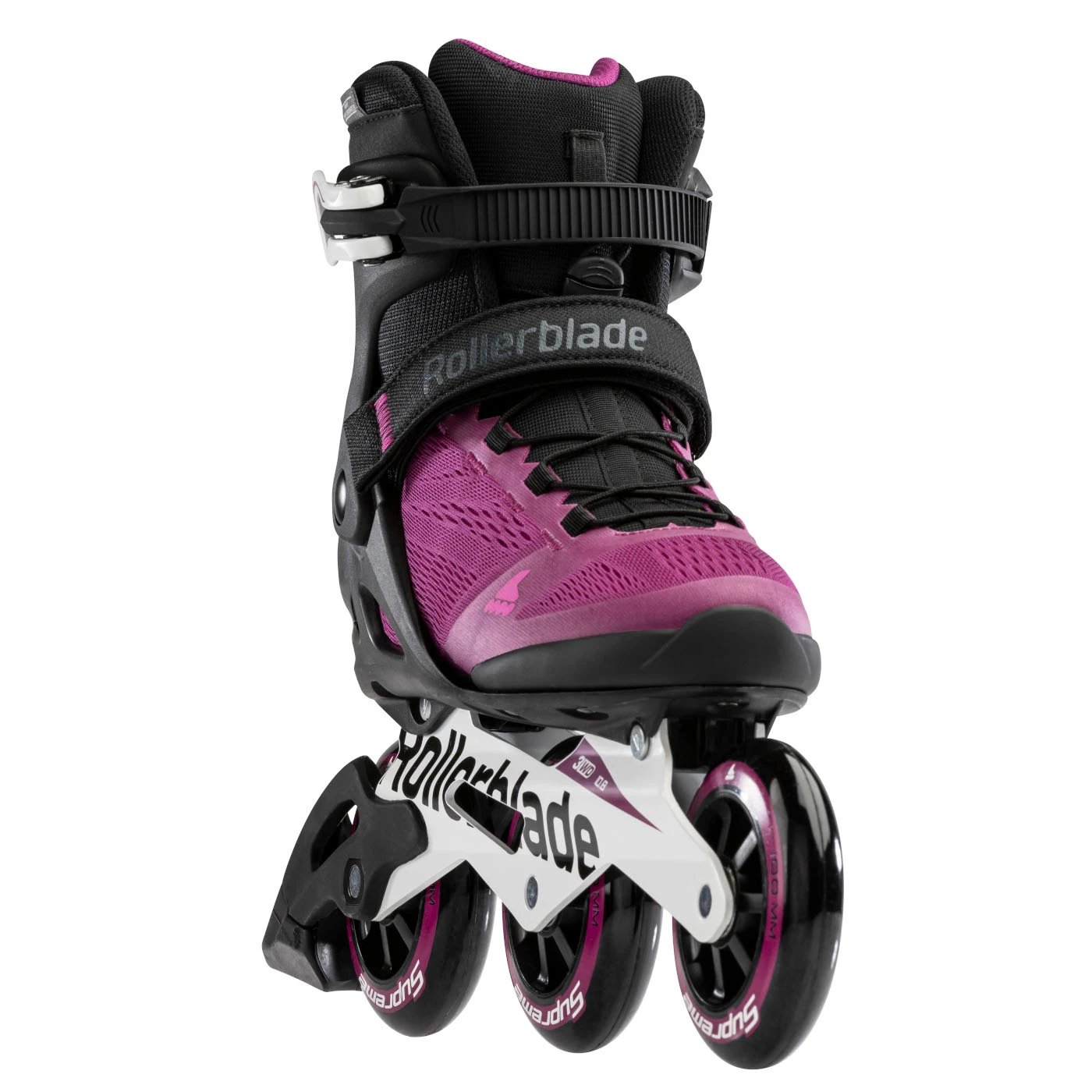 Rollerblade Macroblade 100 3WD W - Women Fitness Inline Skates - Purple/black 4 Rollerblade Macroblade 100 3WD W - Women Fitness Inline Skates - Purple/black - Afbeelding 3