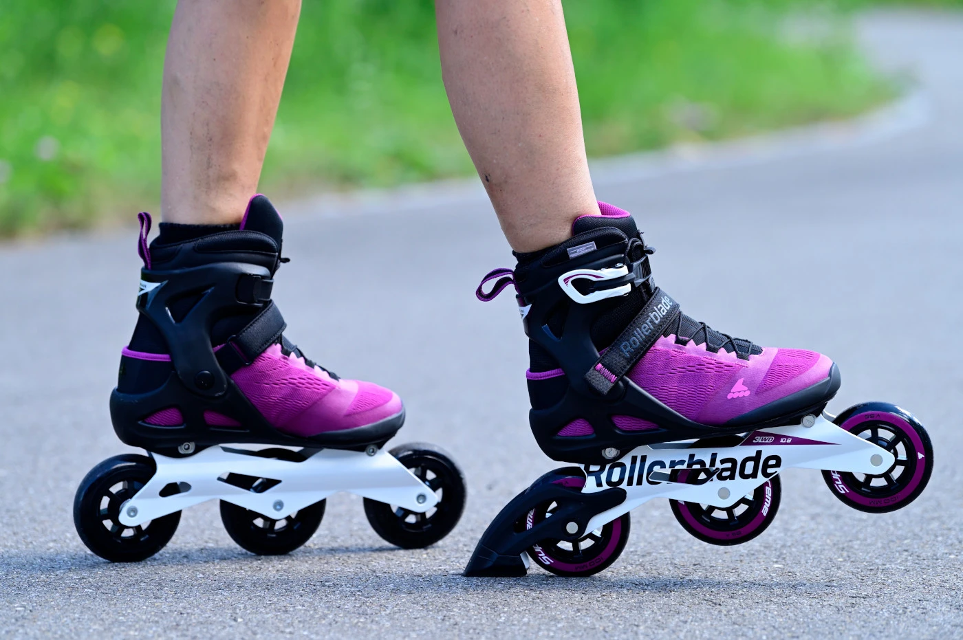 Rollerblade Macroblade 100 3WD W - Women Fitness Inline Skates - Purple/black 14 Rollerblade Macroblade 100 3WD W - Women Fitness Inline Skates - Purple/black - Afbeelding 13