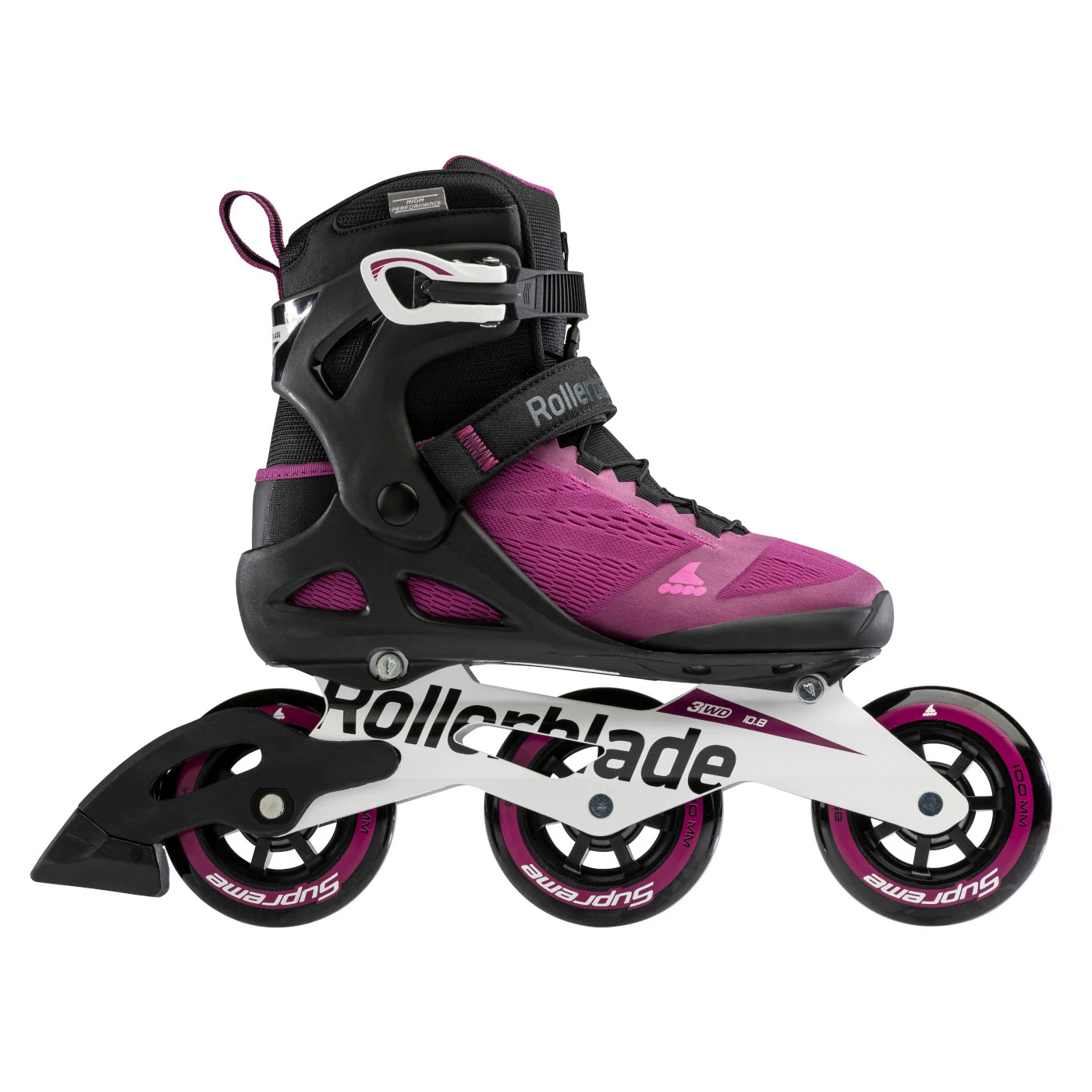 Rollerblade Macroblade 100 3WD W - Women Fitness Inline Skates - Purple/black 2 Rollerblade Macroblade 100 3WD W - Women Fitness Inline Skates - Purple/black