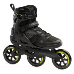 Rollerblade Macroblade 110 3WD - Men Fitness Inline Skates - Black/lime -Fitness-Mode Winkel macroblade 110 3wd 5 1255954