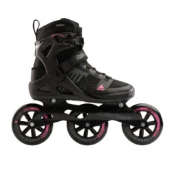 Rollerblade Macroblade 110 3WD W - Women Fitness Inline Skates - Black/orchid