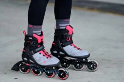 Rollerblade Macroblade 90 W - Women Fitness Inline Skates - Neutral Grey/paradise Pink -Fitness-Mode Winkel macroblade 90 woman 15 1246548