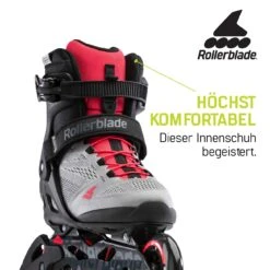 Rollerblade Macroblade 90 W - Women Fitness Inline Skates - Neutral Grey/paradise Pink -Fitness-Mode Winkel macroblade 90 woman 7 1246540